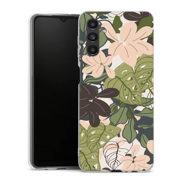 Coque Samsung Galaxy A04S Bohemian Tropical Foliage